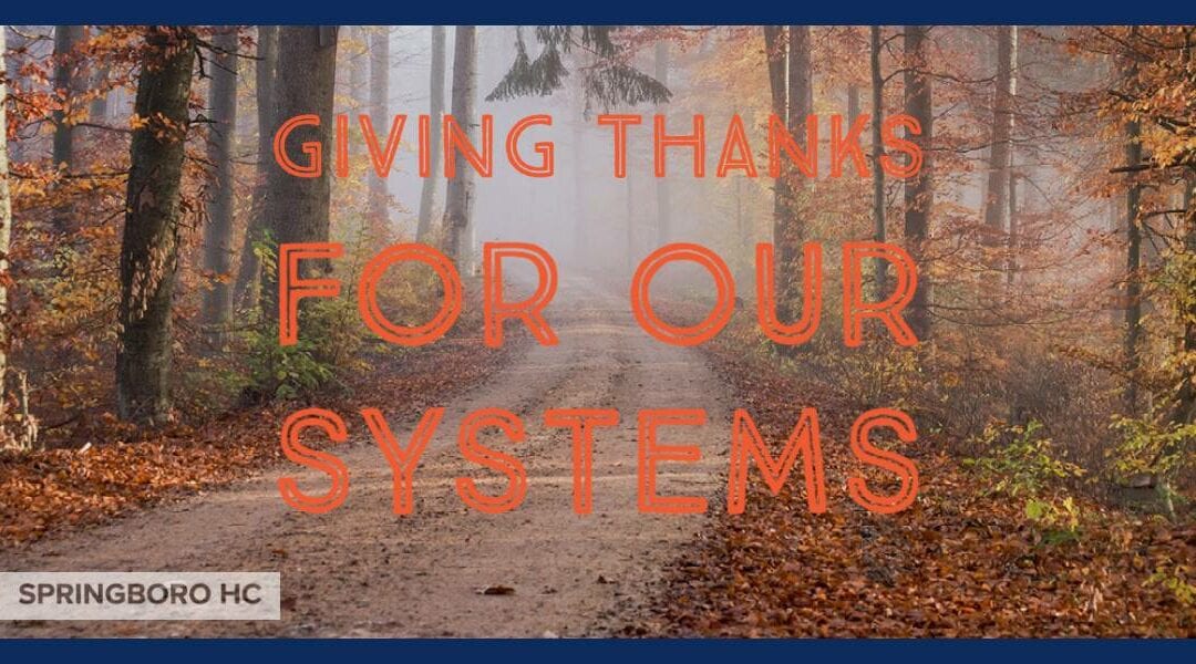 Giving Thanks for Our Heating & Cooling Systems