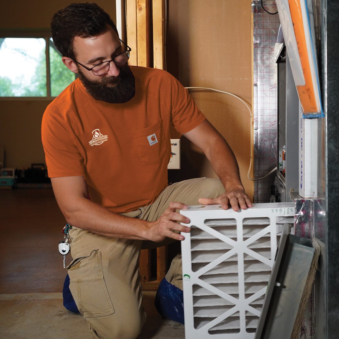 Changing your air filter Changing your air filter